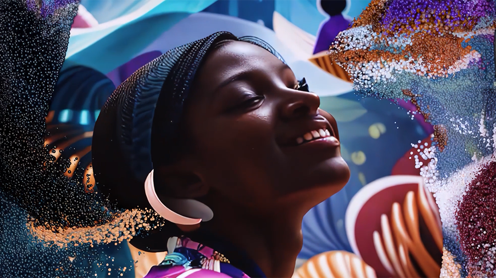 Infinite Woman: A digital art series by Cecilie Waagner Falkenstrøm