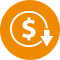 Reduced indirect cost rate: