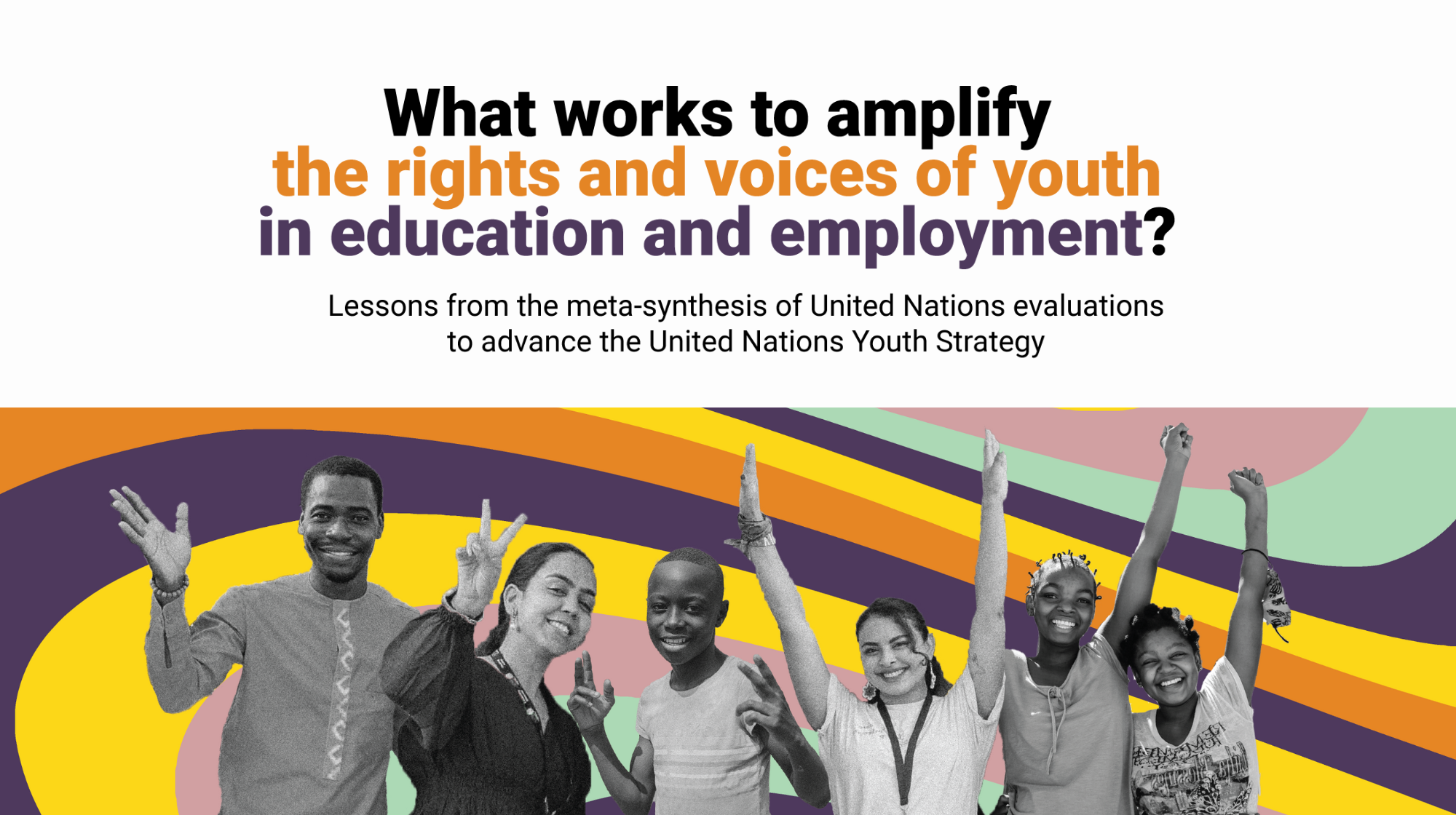 What works to amplify the rights and voices of youth in education and employment?