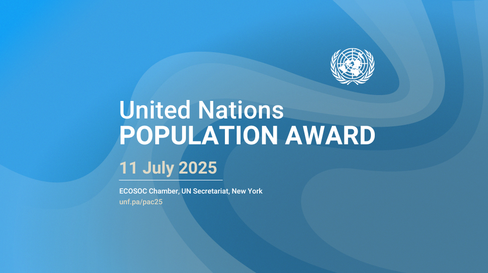 United Nations Population Award ceremony