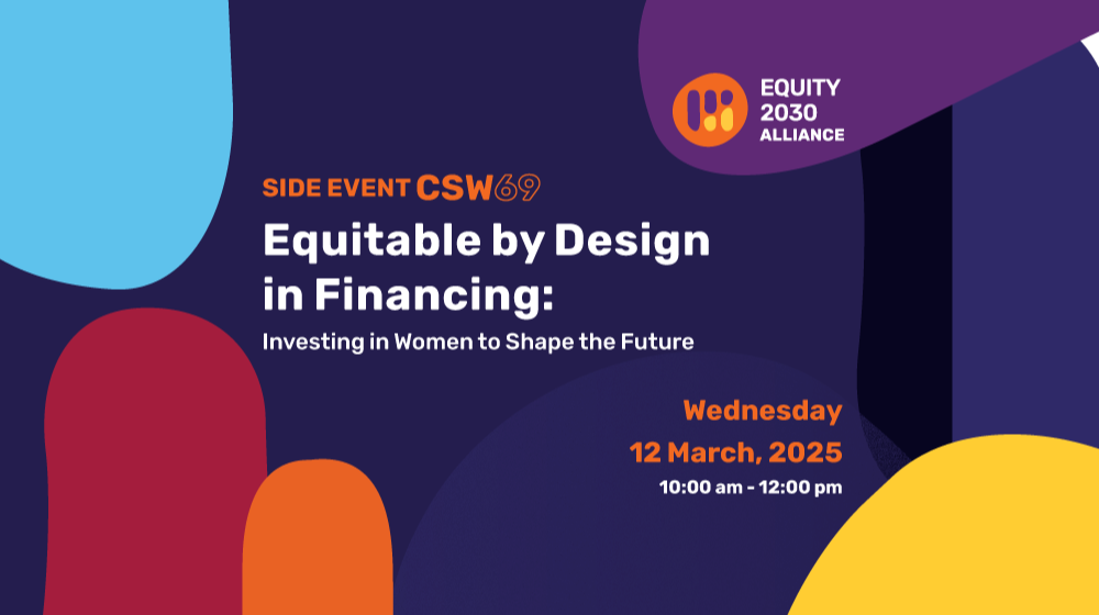Equitable by Design in Financing: Investing in Women to Shape the Future