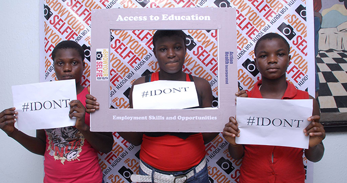 On Valentine’s Day, young people around the world say #IDONT to child marriage
