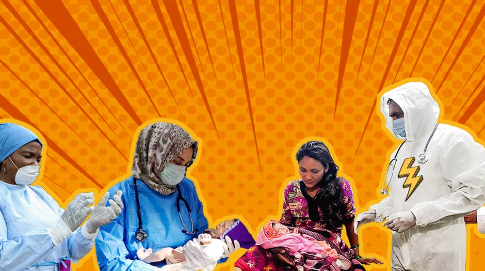 À l'occasion de la Journée mondiale de l'aide humanitaire, l'UNFPA félicite les super-héros du quotidien