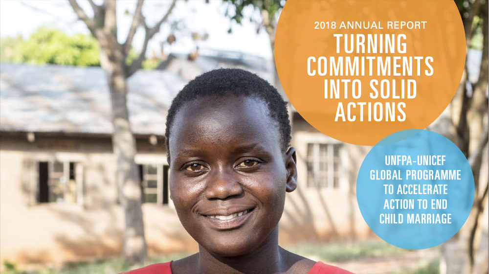 Global Programme to Accelerate Action to End Child Marriage Annual Report 2018