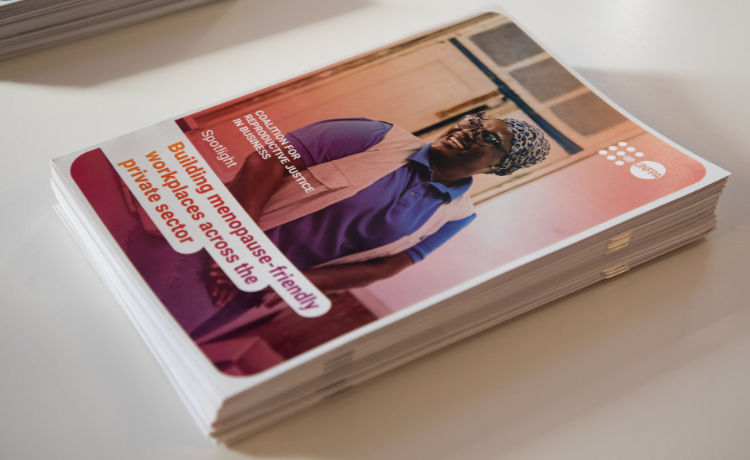 Image of UNFPA’s case study in printed format.