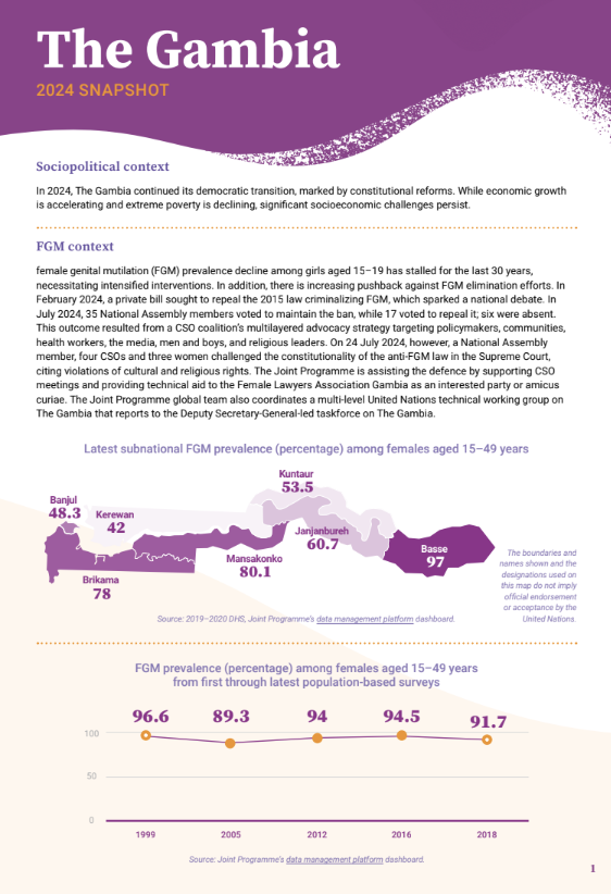 2024 FGM Country Snapshot: The Gambia