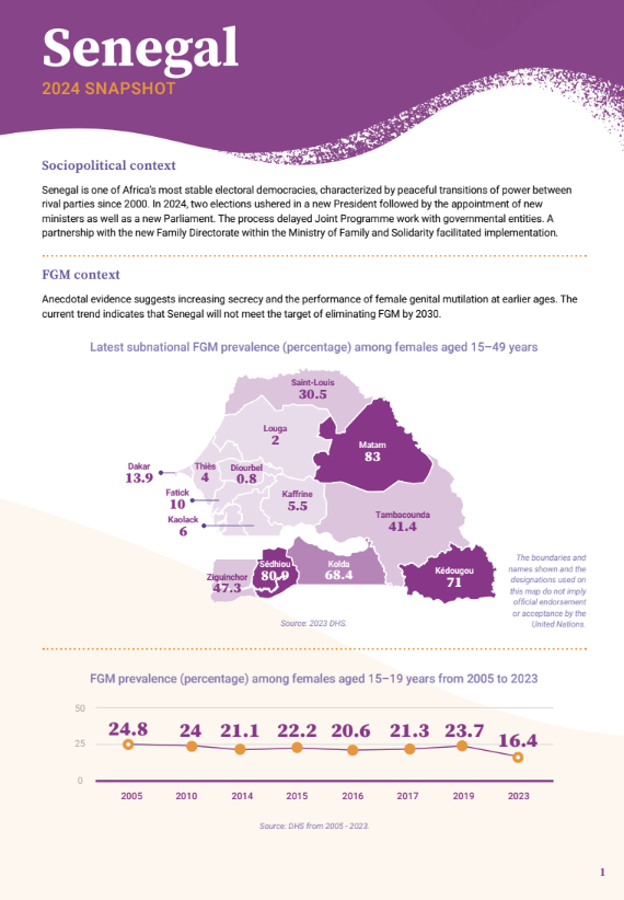2024 FGM Country Snapshot: Senegal
