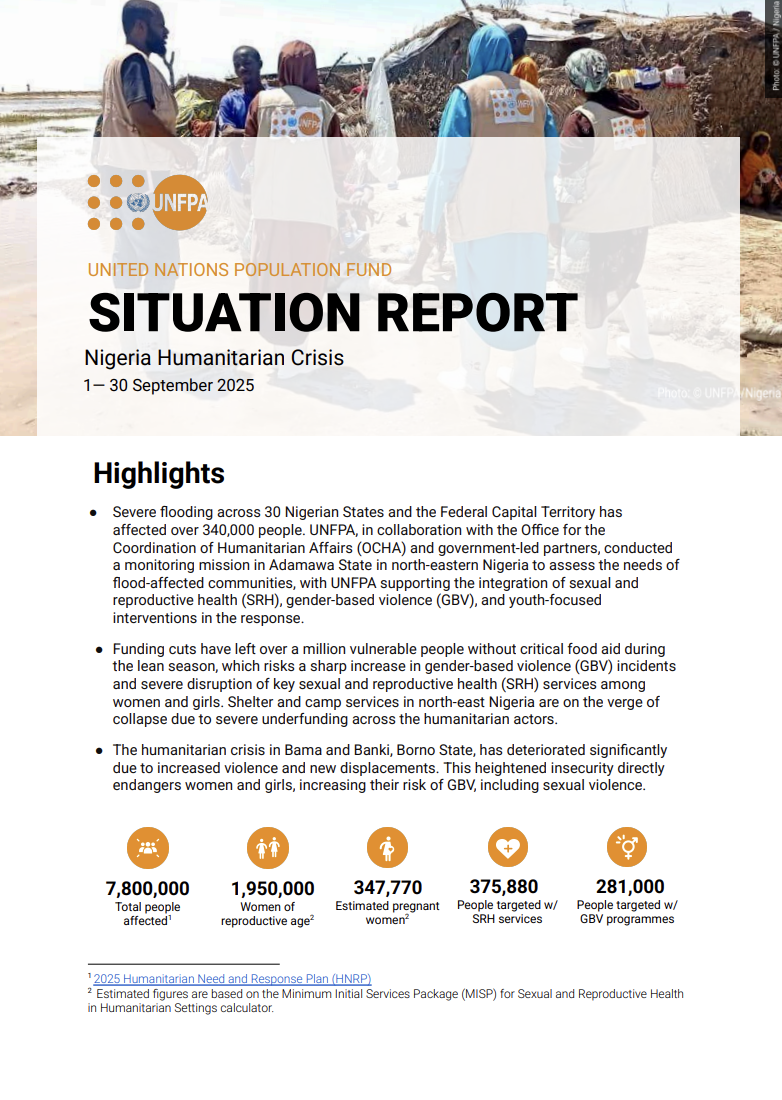 Nigeria Situation Report - September 2025