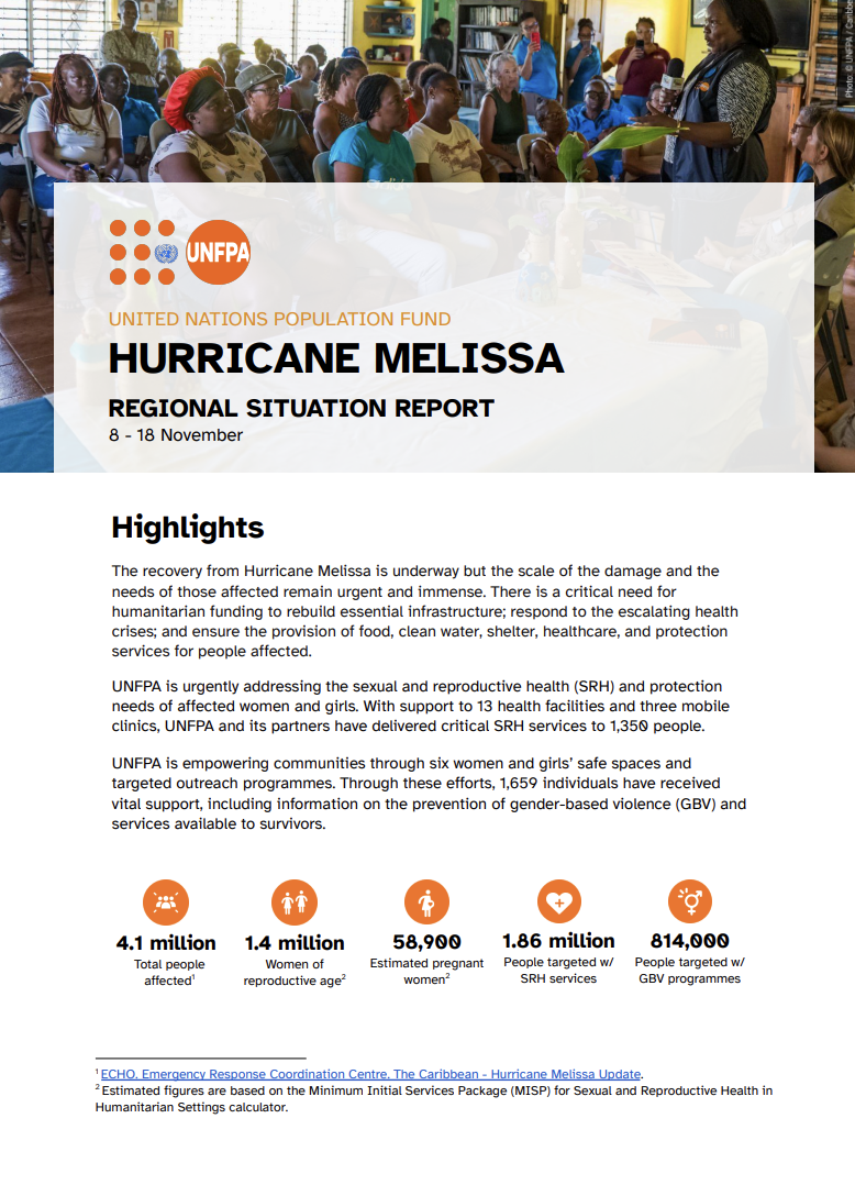 Hurricane Melissa Situation Report 2