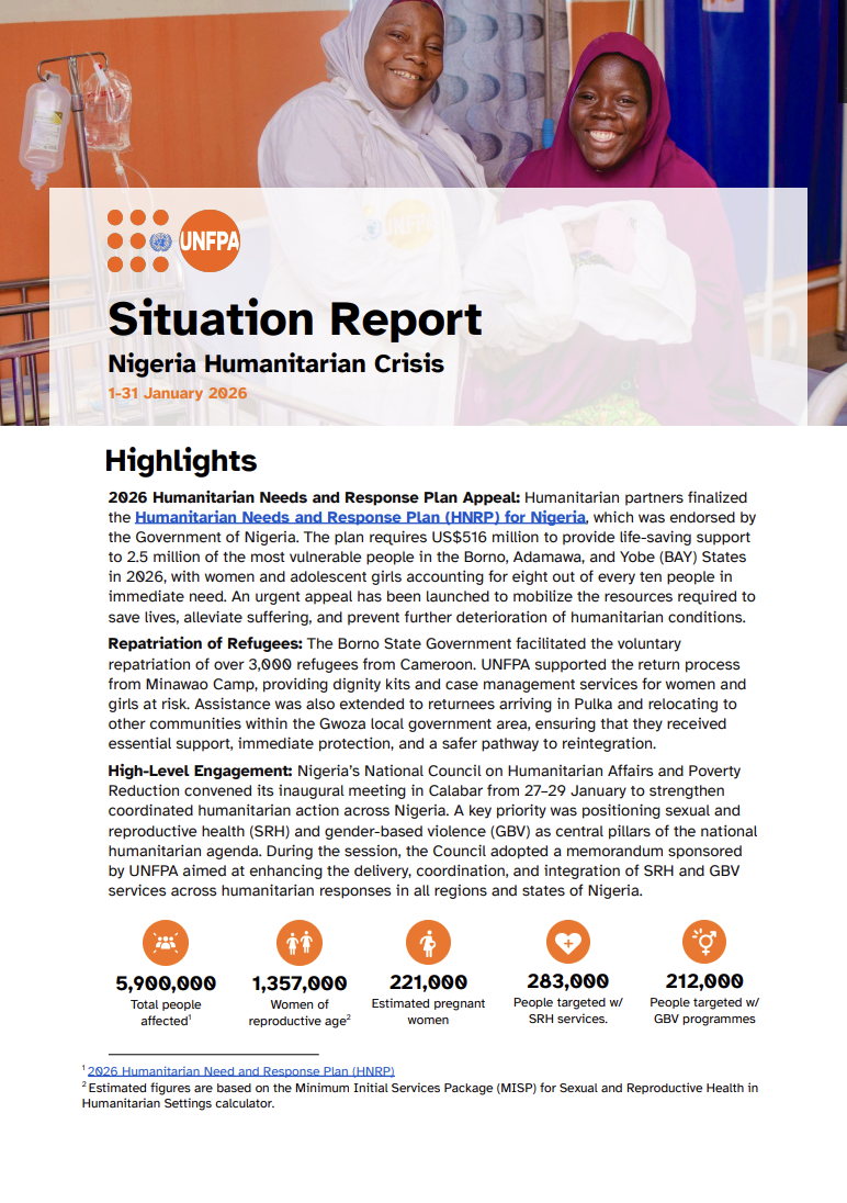 Situation Report on the Crisis in Nigeria - January 2026