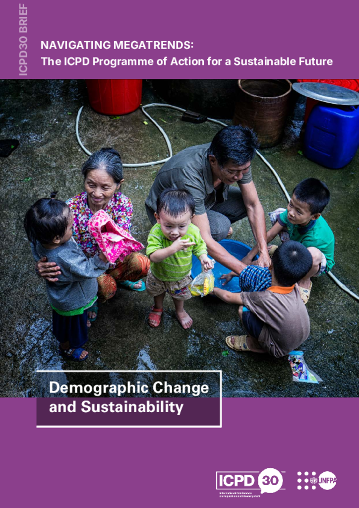 Demographic change and sustainability 