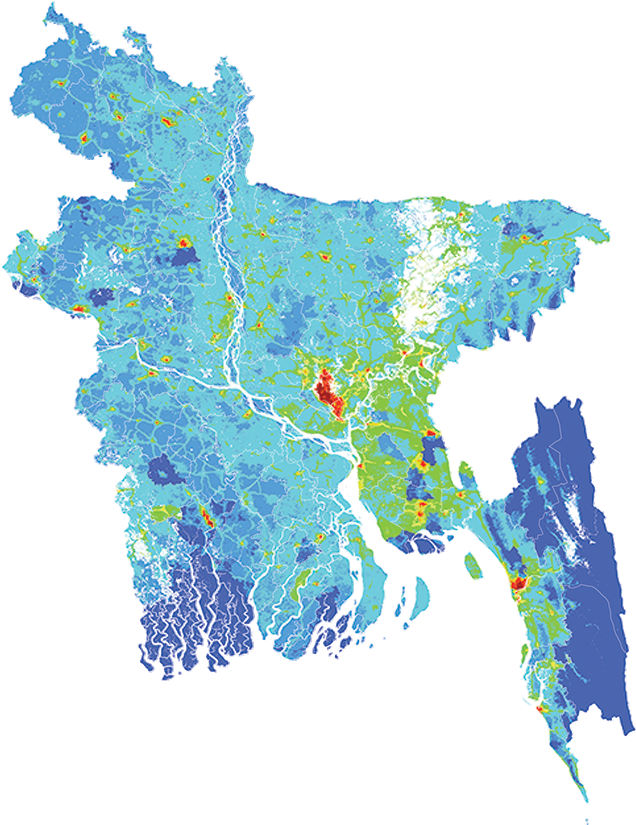 Bangladesh - Number and distribution of pregnancies (2012) Bangladesh - Number and distribution of pregnancies (2012)