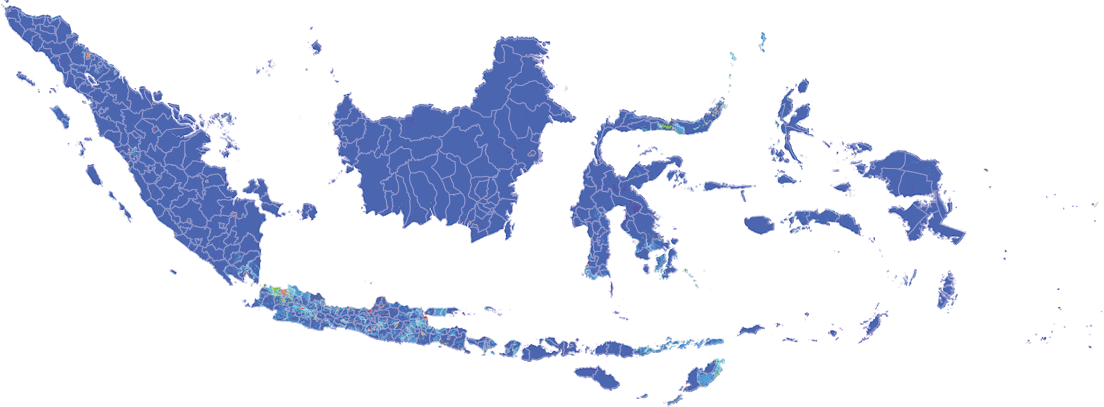 Indonesia - Number and distribution of pregnancies (2012) Indonesia - Number and distribution of pregnancies (2012)