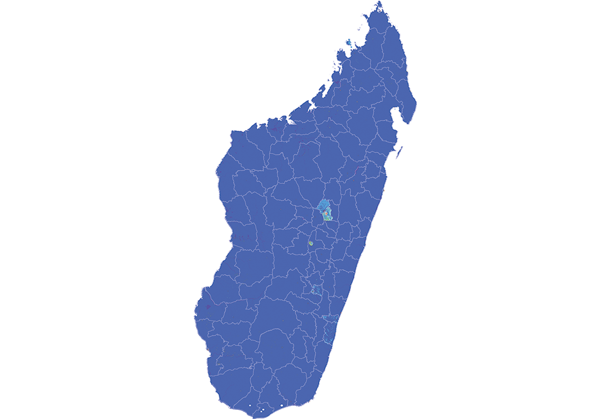 Madagascar - Number and distribution of pregnancies (2012) Madagascar - Number and distribution of pregnancies (2012)
