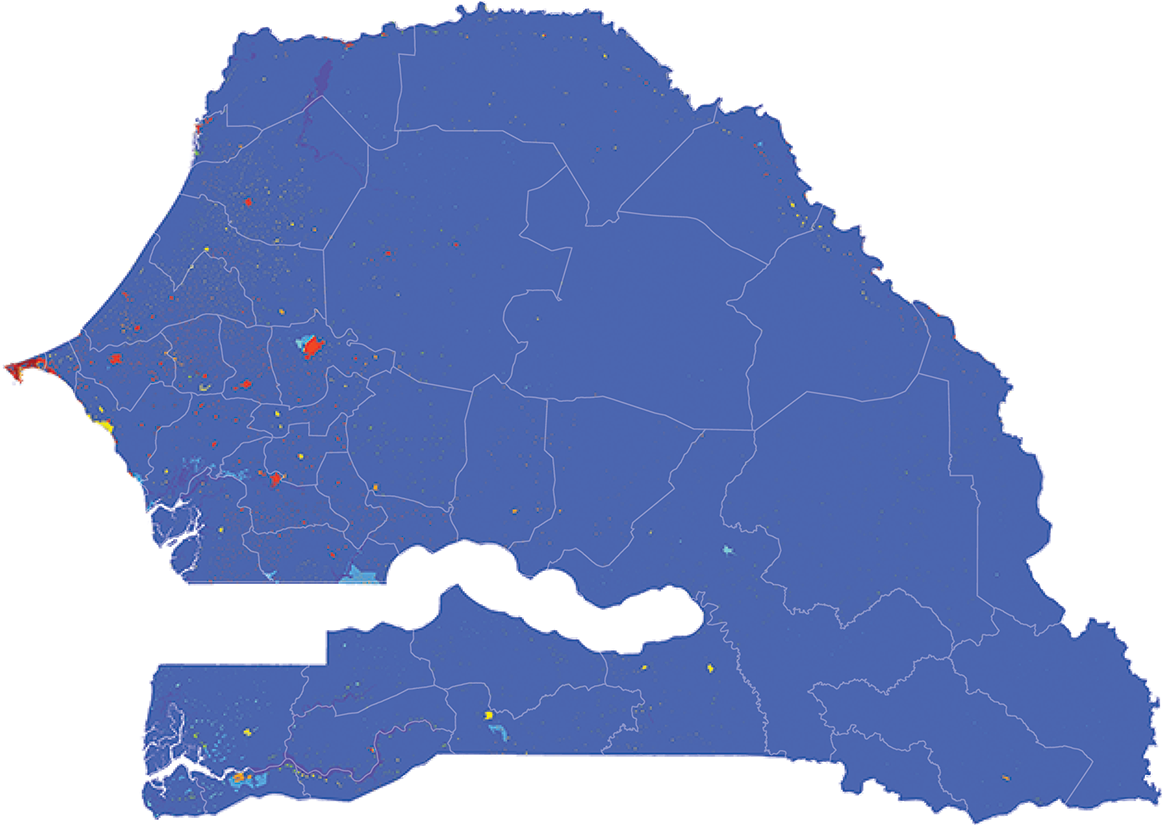 Senegal - Number and distribution of pregnancies (2012) Senegal - Number and distribution of pregnancies (2012)