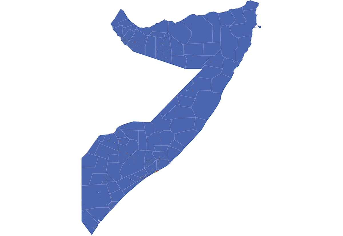 Somalia - Number and distribution of pregnancies (2012) Somalia - Number and distribution of pregnancies (2012)