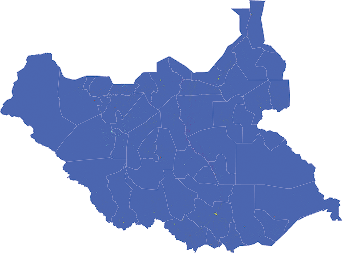 South Sudan - Number and distribution of pregnancies (2012) South Sudan - Number and distribution of pregnancies (2012)