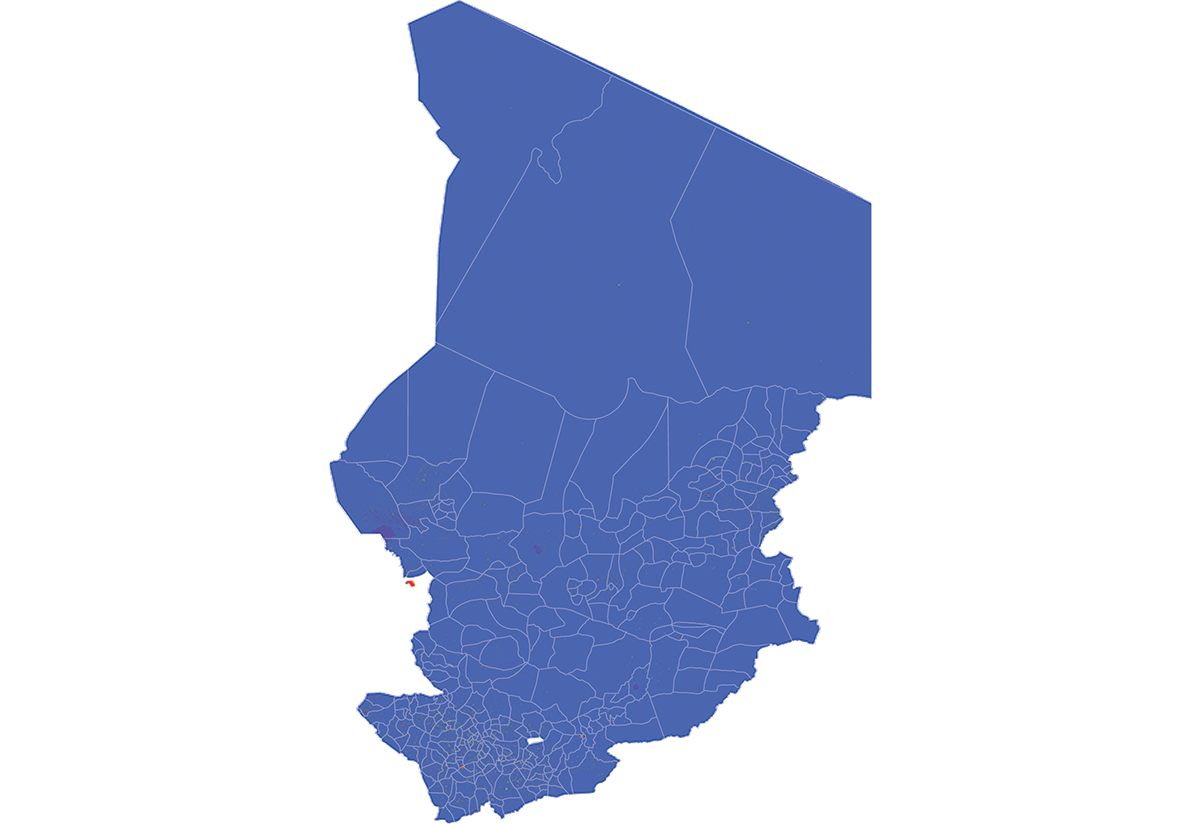 Chad - Number and distribution of pregnancies (2012) Chad - Number and distribution of pregnancies (2012)