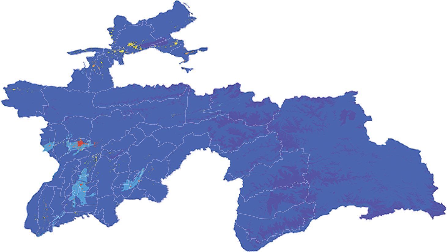 Tajikistan - Number and distribution of pregnancies (2012) Tajikistan - Number and distribution of pregnancies (2012)