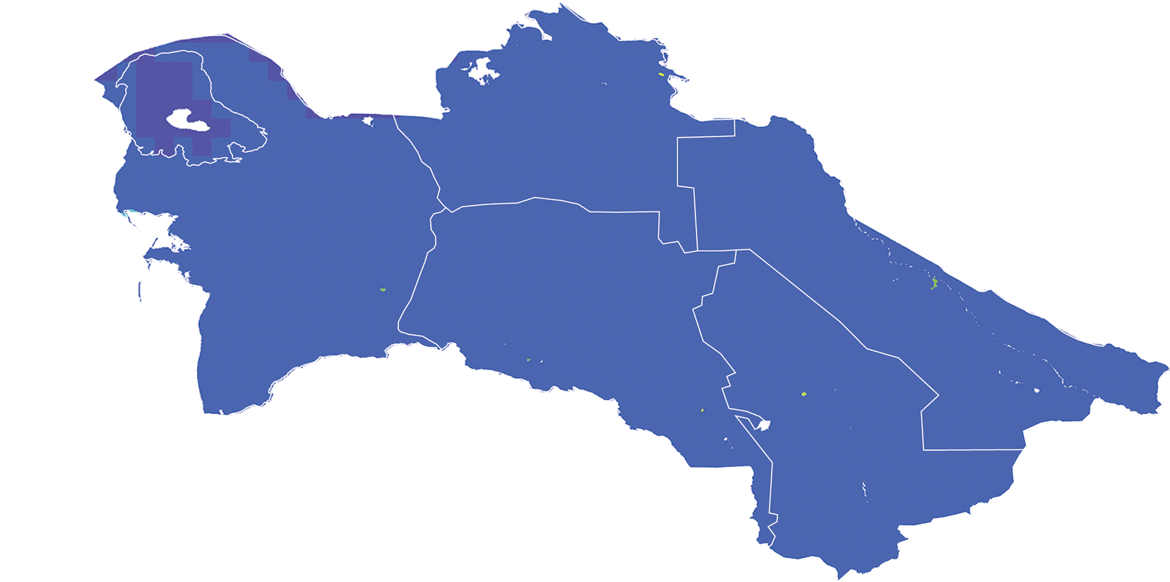 Turkmenistan - Number and distribution of pregnancies (2012) Turkmenistan - Number and distribution of pregnancies (2012)