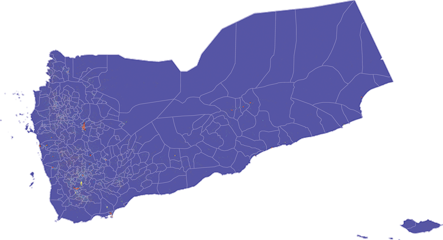 Yemen - Number and distribution of pregnancies (2012) Yemen - Number and distribution of pregnancies (2012)