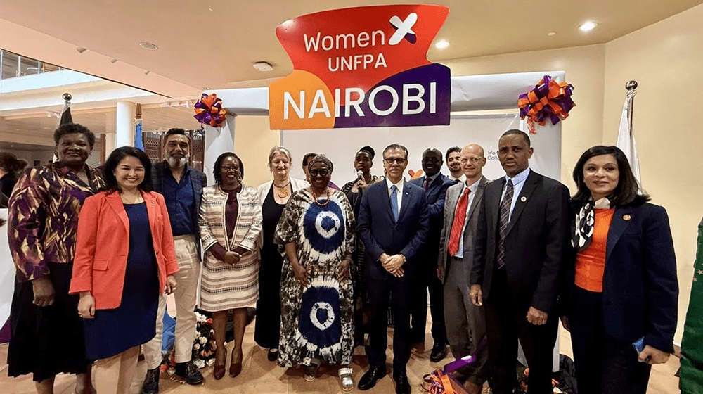 UNFPA, together with the Government of Kenya, the Africa Centres for Disease Control and Prevention and Aga Khan University, launch the WomenX Collective Nairobi Hub to transform women’s health through innovation