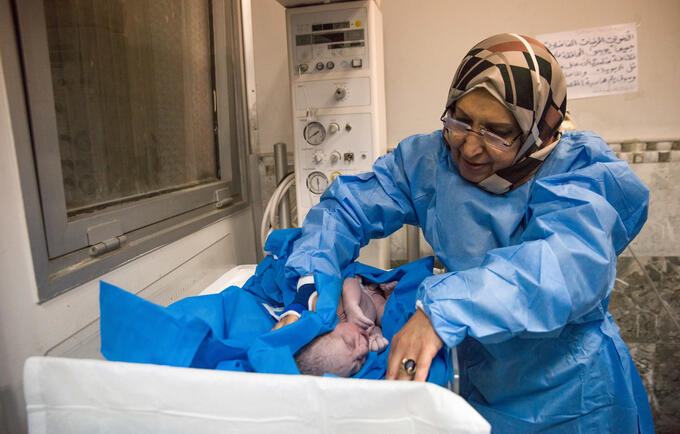 Continued support from the European Union helps rebuild reproductive health services in Iraq