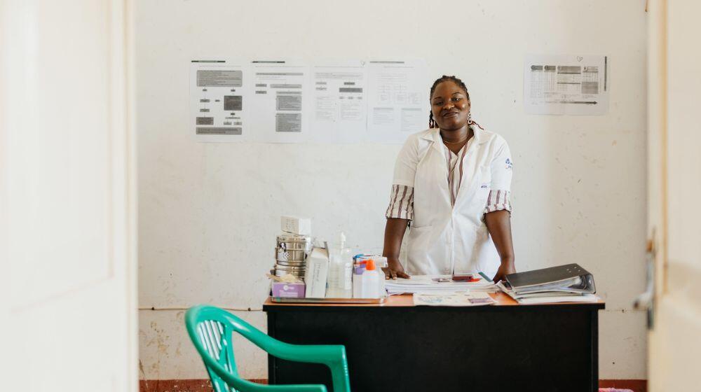 Nurse at Hospital Rural of Mocimboa da Praia