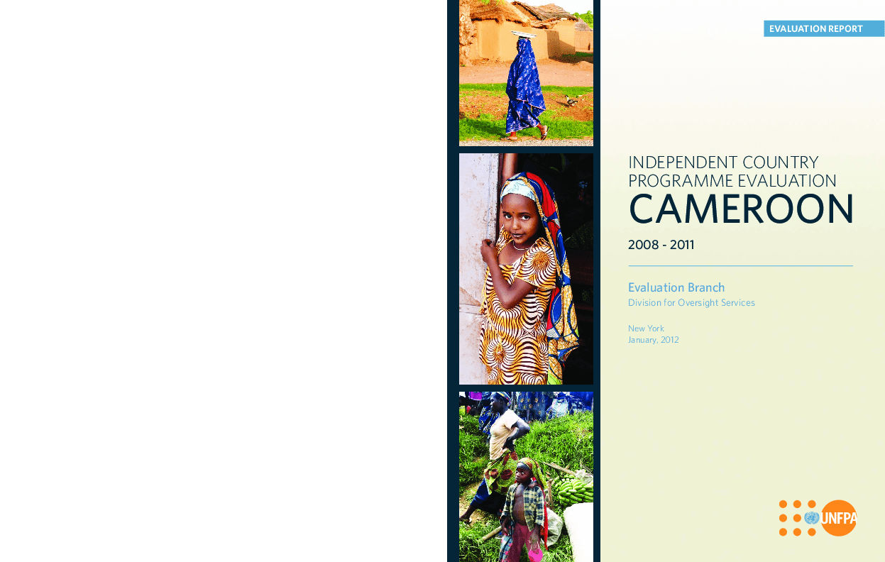 Cameroon Country Programme Evaluation Cameroon Country Programme Evaluation