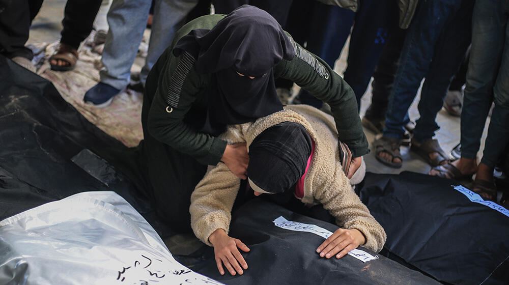 Grief and fear mount in Rafah as people are trapped with nowhere safe to go