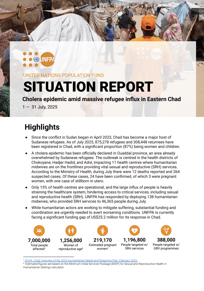 Chad Situation Report - July 2025