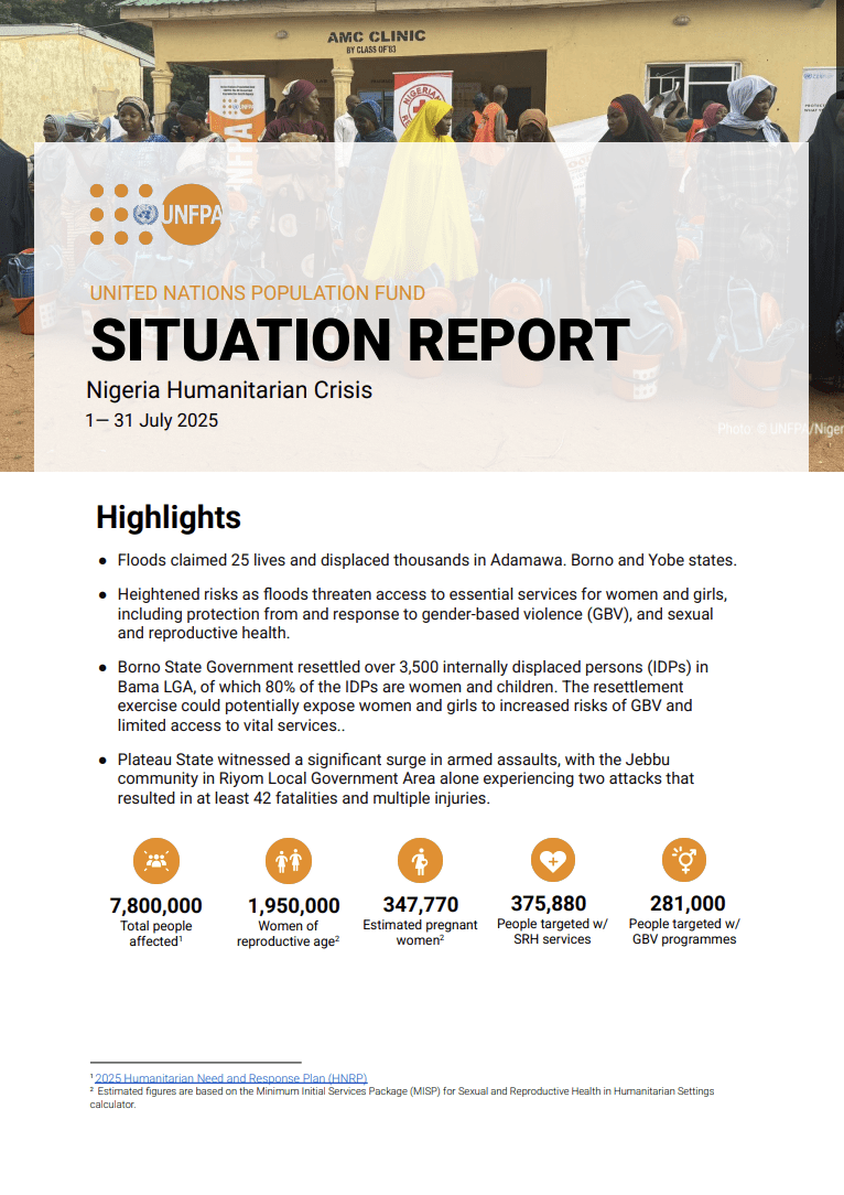 Nigeria Situation Report - July 2025