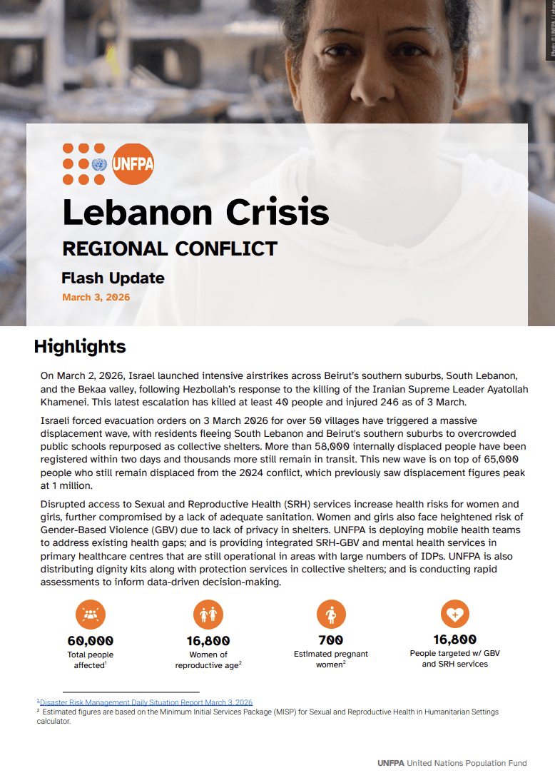 Lebanon Crisis Regional Crisis Flash Update