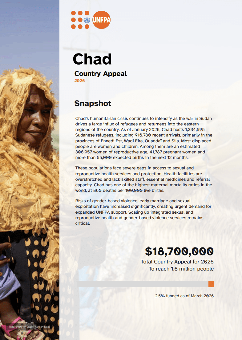 Humanitarian Country Appeal for Chad (2026)