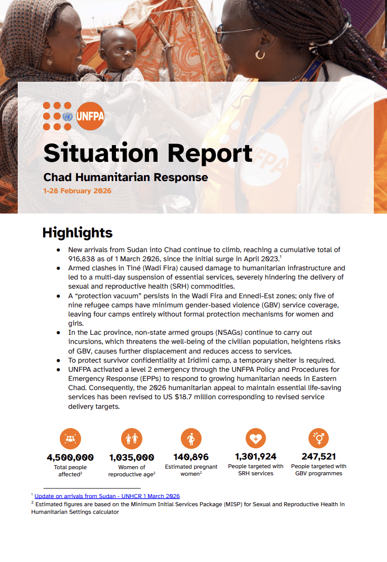 Situation report on the crisis in Chad (February 2026)