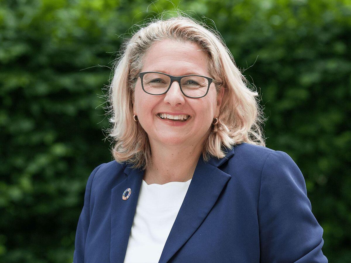 Svenja Schulze, Federal Minister for Economic Cooperation and Development, © BMU/init AG