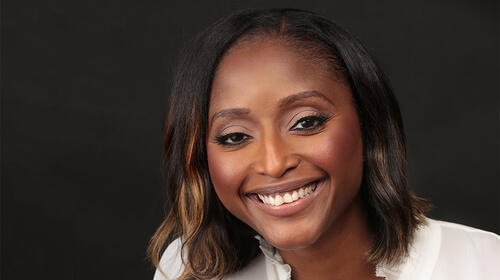 Isha Sesay. Crédit photo: Cathrine White