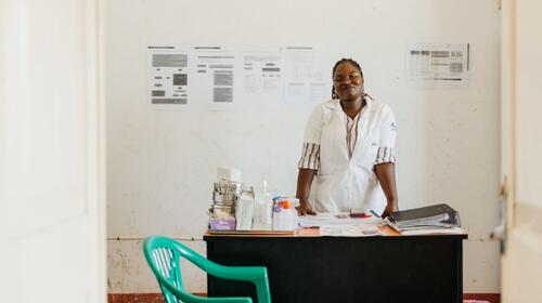 Nurse at Hospital Rural of Mocimboa da Praia