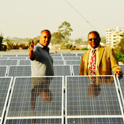 Country Office Eritrea which is powered completely by photovoltaic.
