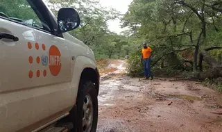 Cut off from care in flooded Zimbabwe, pregnant women airlifted…