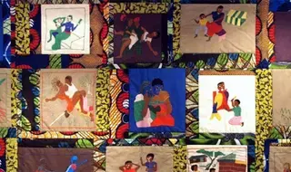 Women are the Fabric, Quilts Reflect their Strength