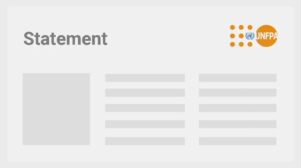 Declaración del UNFPA sobre la decisión de los Estados Unidos de restablecer la...