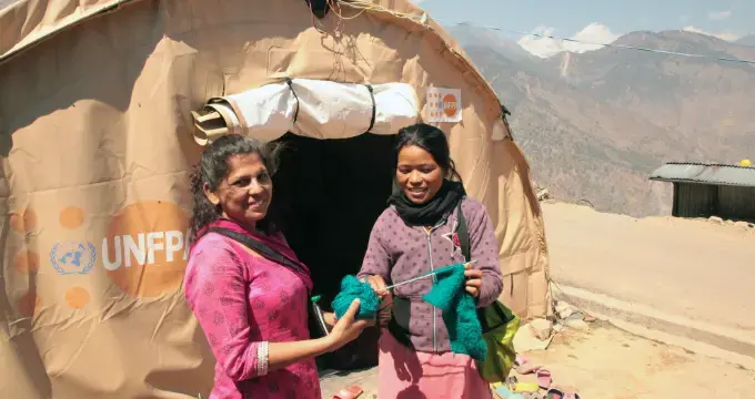 How the response to Nepal’s earthquake strengthened resources for the nation’s most vulnerable women
