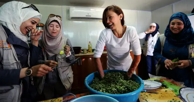 Dispatches from the road: UNFPA Goodwill Ambassador Ashley Judd describes visiting refugees in Jordan