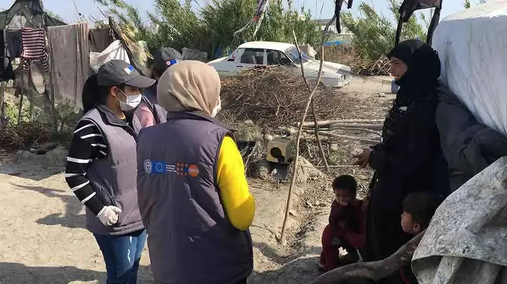 Protecting seasonal workers in Türkiye&#039;s tent settlements from COVID-19 