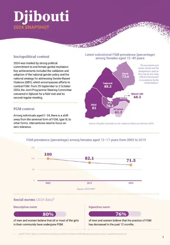 2024 FGM Country Snapshot: Djibouti