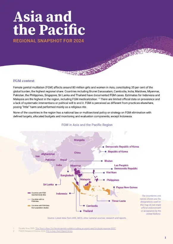 2024 FGM Regional Snapshot: Asia and the Pacific