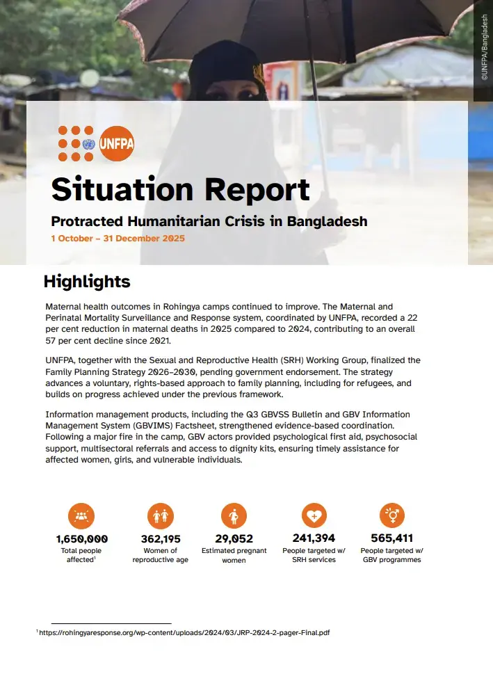 Situation Report on the Crisis in Bangladesh (October – December 2025)