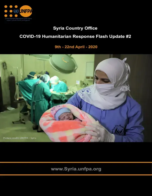 Syria Country Office COVID-19 Humanitarian Response Flash Update #2