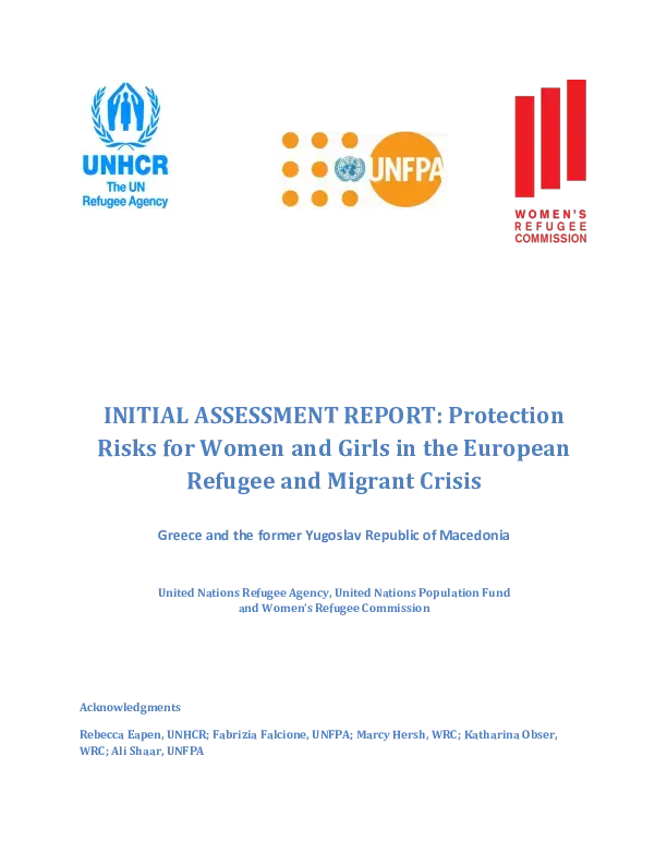 Joint Report on Protection of Refugees in Europe
